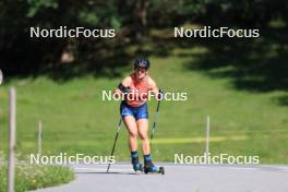 15.07.2024, Lenzerheide, Switzerland (SUI): Grace Castonguay (USA) - Biathlon summer training, Lenzerheide (SUI). www.nordicfocus.com. © Manzoni/NordicFocus. Every downloaded picture is fee-liable.