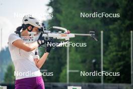 17.07.2024, Martell, Italy (ITA): Rebecca Passler (ITA) - Biathlon summer training, Martell (ITA). www.nordicfocus.com. © Barbieri/NordicFocus. Every downloaded picture is fee-liable.