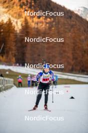 09.11.2024, Bessans, France (FRA): Chloé Chevalier (FRA) - Biathlon summer training, Bessans (FRA). www.nordicfocus.com. © Authamayou/NordicFocus. Every downloaded picture is fee-liable.