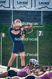 31.07.2024, Lavaze, Italy (ITA): Anna Gandler (AUT) - Biathlon summer training, Lavaze (ITA). www.nordicfocus.com. © Barbieri/NordicFocus. Every downloaded picture is fee-liable.