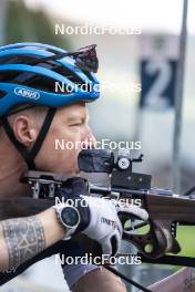 27.08.2024, Martell, Italy (ITA): Lukas Hofer (ITA) - Biathlon summer training, Martell (ITA). www.nordicfocus.com. © Vanzetta/NordicFocus. Every downloaded picture is fee-liable.