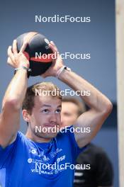 23.07.2024, Premanon, France (FRA): Damien Levet (FRA) - Biathlon summer training, Premanon (FRA). www.nordicfocus.com. © Manzoni/NordicFocus. Every downloaded picture is fee-liable.