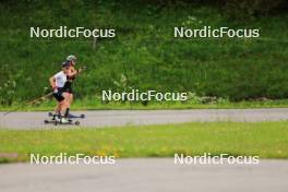 11.06.2024, Premanon, France (FRA): Oceane Michelon (FRA), Jeanne Richard (FRA), (l-r) - Biathlon summer training, Premanon (FRA). www.nordicfocus.com. © Manzoni/NordicFocus. Every downloaded picture is fee-liable.