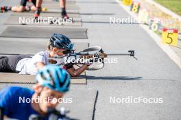 17.08.2024, Font-Romeu, France (FRA): Lou-Anne Dupont Ballet-Baz (FRA) - Biathlon summer training, Font-Romeu (FRA). www.nordicfocus.com. © Authamayou/NordicFocus. Every downloaded picture is fee-liable.