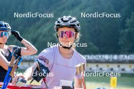 28.08.2024, Bessans, France (FRA): Jeanne Richard (FRA) - Biathlon summer training, Bessans (FRA). www.nordicfocus.com. © Authamayou/NordicFocus. Every downloaded picture is fee-liable.