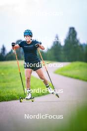 15.06.2024, Lavaze, Italy (ITA): Anna Magnusson (SWE) - Biathlon summer training, Lavaze (ITA). www.nordicfocus.com. © Barbieri/NordicFocus. Every downloaded picture is fee-liable.