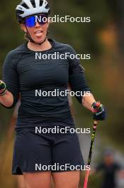 13.10.2024, Ramsau am Dachstein, Austria (AUT): Lena Haecki-Gross (SUI) - Biathlon summer training, Ramsau am Dachstein (AUT). www.nordicfocus.com. © Manzoni/NordicFocus. Every downloaded picture is fee-liable.