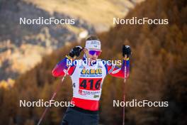 07.11.2024, Bessans, France (FRA): Damien Levet (FRA) - Biathlon summer training, Bessans (FRA). www.nordicfocus.com. © Authamayou/NordicFocus. Every downloaded picture is fee-liable.