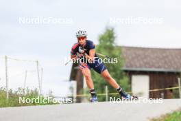 04.09.2024, Lenzerheide, Switzerland (SUI): Ingrid Landmark Tandrevold (NOR) - Biathlon summer training, Lenzerheide (SUI). www.nordicfocus.com. © Manzoni/NordicFocus. Every downloaded picture is fee-liable.