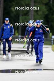 10.09.2024, Lenzerheide, Switzerland (SUI): Nadia Bilova (UKR) - Biathlon summer training, Lenzerheide (SUI). www.nordicfocus.com. © Manzoni/NordicFocus. Every downloaded picture is fee-liable.