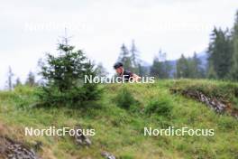 04.09.2024, Lenzerheide, Switzerland (SUI): Johannes Dale-Skjevdal (NOR) - Biathlon summer training, Lenzerheide (SUI). www.nordicfocus.com. © Manzoni/NordicFocus. Every downloaded picture is fee-liable.