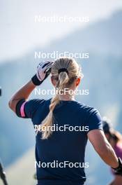 31.07.2024, Lavaze, Italy (ITA): Anna Gandler (AUT) - Biathlon summer training, Lavaze (ITA). www.nordicfocus.com. © Barbieri/NordicFocus. Every downloaded picture is fee-liable.