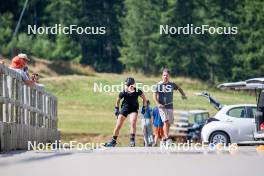 28.08.2024, Bessans, France (FRA): Sophie Chauveau (FRA) - Biathlon summer training, Bessans (FRA). www.nordicfocus.com. © Authamayou/NordicFocus. Every downloaded picture is fee-liable.