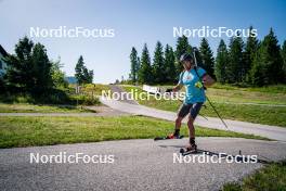 31.07.2024, Lavaze, Italy (ITA): Emilien Claude (FRA) - Biathlon summer training, Lavaze (ITA). www.nordicfocus.com. © Barbieri/NordicFocus. Every downloaded picture is fee-liable.