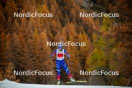 07.11.2024, Bessans, France (FRA): Chloe Bened (FRA) - Biathlon summer training, Bessans (FRA). www.nordicfocus.com. © Authamayou/NordicFocus. Every downloaded picture is fee-liable.