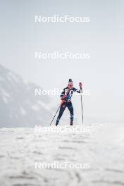 19.06.2024, Tignes, France (FRA): Camille Coupe (FRA) - Biathlon summer training, Tignes (FRA). www.nordicfocus.com. © Authamayou/NordicFocus. Every downloaded picture is fee-liable.