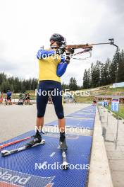 05.09.2024, Lenzerheide, Switzerland (SUI): Vitalii Mandzyn (UKR) - Biathlon summer training, Lenzerheide (SUI). www.nordicfocus.com. © Manzoni/NordicFocus. Every downloaded picture is fee-liable.