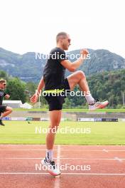 03.07.2024, Saint-Claude, France (FRA): Emilien Jacquelin (FRA) - Biathlon summer training, Premanon (FRA). www.nordicfocus.com. © Manzoni/NordicFocus. Every downloaded picture is fee-liable.