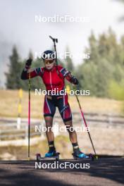 21.10.2024, Lavaze, Italy (ITA): Juni Arnekleiv (NOR) - Biathlon summer training, Lavaze (ITA). www.nordicfocus.com. © Vanzetta/NordicFocus. Every downloaded picture is fee-liable.