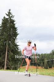 05.09.2024, Lenzerheide, Switzerland (SUI): Karoline Offigstad Knotten (NOR) - Biathlon summer training, Lenzerheide (SUI). www.nordicfocus.com. © Manzoni/NordicFocus. Every downloaded picture is fee-liable.