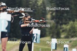 19.05.2024, Forni Avoltri, Italy (ITA): Lisa Vittozzi (ITA) - Biathlon summer training, Forni Avoltri (ITA). www.nordicfocus.com. © Del Fabbro/NordicFocus. Every downloaded picture is fee-liable.