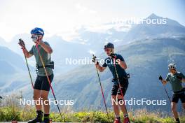 28.08.2024, Bessans, France (FRA): Emilien Jacquelin (FRA) - Biathlon summer training, Bessans (FRA). www.nordicfocus.com. © Authamayou/NordicFocus. Every downloaded picture is fee-liable.