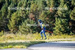 05.09.2024, Font-Romeu, France (FRA): Anna Magnusson (SWE) - Biathlon summer training, Font-Romeu (FRA). www.nordicfocus.com. © Authamayou/NordicFocus. Every downloaded picture is fee-liable.