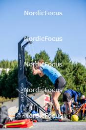 05.09.2024, Font-Romeu, France (FRA): Hanna Oeberg (SWE) - Biathlon summer training, Font-Romeu (FRA). www.nordicfocus.com. © Authamayou/NordicFocus. Every downloaded picture is fee-liable.