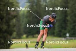 05.09.2024, Lenzerheide, Switzerland (SUI): Arnaud Du Pasquier (SUI) - Biathlon summer training, Lenzerheide (SUI). www.nordicfocus.com. © Manzoni/NordicFocus. Every downloaded picture is fee-liable.