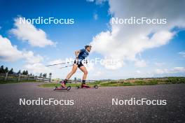 06.08.2024, Lavaze, Italy (ITA): Tamara Steiner (AUT) - Biathlon summer training, Lavaze (ITA). www.nordicfocus.com. © Barbieri/NordicFocus. Every downloaded picture is fee-liable.