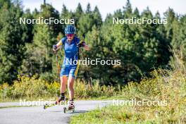 05.09.2024, Font-Romeu, France (FRA): Anna Karin Heijdenberg (SWE) - Biathlon summer training, Font-Romeu (FRA). www.nordicfocus.com. © Authamayou/NordicFocus. Every downloaded picture is fee-liable.