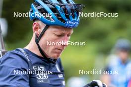 26.08.2024, Martell, Italy (ITA): Lukas Hofer (ITA) - Biathlon summer training, Martell (ITA). www.nordicfocus.com. © Vanzetta/NordicFocus. Every downloaded picture is fee-liable.