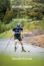 26.08.2024, Martell, Italy (ITA): Lukas Hofer (ITA) - Biathlon summer training, Martell (ITA). www.nordicfocus.com. © Vanzetta/NordicFocus. Every downloaded picture is fee-liable.