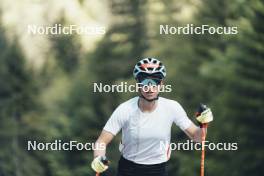 19.05.2024, Forni Avoltri, Italy (ITA): Lisa Vittozzi (ITA) - Biathlon summer training, Forni Avoltri (ITA). www.nordicfocus.com. © Del Fabbro/NordicFocus. Every downloaded picture is fee-liable.