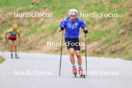 05.09.2024, Lenzerheide, Switzerland (SUI): Sturla Holm Laegreid (NOR) - Biathlon summer training, Lenzerheide (SUI). www.nordicfocus.com. © Manzoni/NordicFocus. Every downloaded picture is fee-liable.