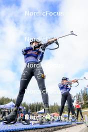 15.09.2024, Lenzerheide, Switzerland (SUI): Lou Jeanmonnot (FRA) - Sommer Nordic Event 2024, Sommer Biathlon Cup, Lenzerheide (SUI). www.nordicfocus.com. © Manzoni/NordicFocus. Every downloaded picture is fee-liable.