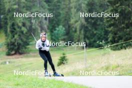 16.09.2024, Lenzerheide, Switzerland (SUI): Lisa Siberchicot (FRA) - Biathlon summer training, Lenzerheide (SUI). www.nordicfocus.com. © Manzoni/NordicFocus. Every downloaded picture is fee-liable.