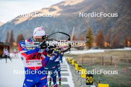 09.11.2024, Bessans, France (FRA): Emilien Claude (FRA) - Biathlon summer training, Bessans (FRA). www.nordicfocus.com. © Authamayou/NordicFocus. Every downloaded picture is fee-liable.