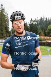 05.09.2024, Lenzerheide, Switzerland (SUI): Vetle Sjaastad Christiansen (NOR) - Biathlon summer training, Lenzerheide (SUI). www.nordicfocus.com. © Manzoni/NordicFocus. Every downloaded picture is fee-liable.