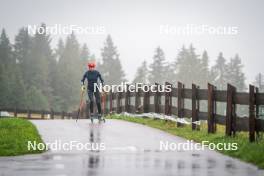 27.09.2024, Lavaze, Italy (ITA): Lisa Vittozzi (ITA) - Biathlon summer training, Lavaze (ITA). www.nordicfocus.com. © Barbieri/NordicFocus. Every downloaded picture is fee-liable.