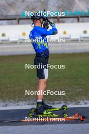 12.10.2024, Ramsau am Dachstein, Austria (AUT): Dmytro Pidruchnyi (UKR) - Biathlon summer training, Ramsau am Dachstein (AUT). www.nordicfocus.com. © Manzoni/NordicFocus. Every downloaded picture is fee-liable.