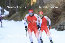 07.11.2024, Davos, Switzerland (SUI): Niklas Hartweg (SUI) - Biathlon training, snowfarming track, Davos (SUI). www.nordicfocus.com. © Manzoni/NordicFocus. Every downloaded picture is fee-liable.