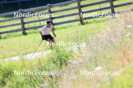 06.08.2024, Lenzerheide, Switzerland (SUI): Joscha Burkhalter (SUI) - Biathlon summer training, Lenzerheide (SUI). www.nordicfocus.com. © Manzoni/NordicFocus. Every downloaded picture is fee-liable.