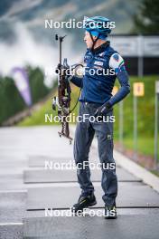 27.09.2024, Lavaze, Italy (ITA): Lukas Hofer (ITA) - Biathlon summer training, Lavaze (ITA). www.nordicfocus.com. © Barbieri/NordicFocus. Every downloaded picture is fee-liable.