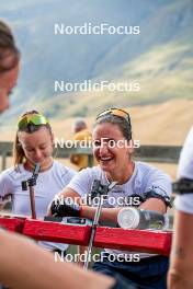 29.08.2024, Bessans, France (FRA): Julia Simon (FRA) - Biathlon summer training, Bessans (FRA). www.nordicfocus.com. © Authamayou/NordicFocus. Every downloaded picture is fee-liable.