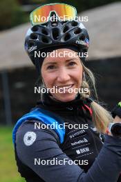 16.09.2024, Lenzerheide, Switzerland (SUI): Elisa Gasparin (SUI) - Biathlon summer training, Lenzerheide (SUI). www.nordicfocus.com. © Manzoni/NordicFocus. Every downloaded picture is fee-liable.