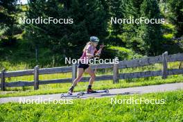 31.07.2024, Lavaze, Italy (ITA): Tamara Steiner (AUT) - Biathlon summer training, Lavaze (ITA). www.nordicfocus.com. © Barbieri/NordicFocus. Every downloaded picture is fee-liable.