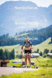 28.06.2024, Lavaze, Italy (ITA): Karoline Offigstad  Knotten (NOR) - Biathlon summer training, Lavaze (ITA). www.nordicfocus.com. © Barbieri/NordicFocus. Every downloaded picture is fee-liable.