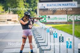 17.07.2024, Martell, Italy (ITA): Beatrice Trabucchi (ITA) - Biathlon summer training, Martell (ITA). www.nordicfocus.com. © Barbieri/NordicFocus. Every downloaded picture is fee-liable.