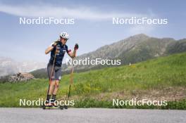 19.06.2024, Lavaze, Italy (ITA): Didier Bionaz (ITA) - Biathlon summer training, Lavaze (ITA). www.nordicfocus.com. © Vanzetta/NordicFocus. Every downloaded picture is fee-liable.